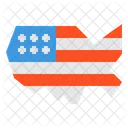 United States Of America America Country Icon