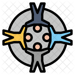Unity Icon Of Colored Outline Style Available In Svg Png Eps Ai Icon Fonts