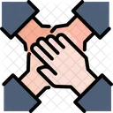 Hand Teamwork Partnership Icon