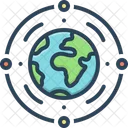 Universal Global Galaxy Icon