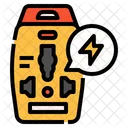 Akku Ladegerat Adapter Symbol