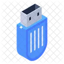Usb External Storage Flash Drive Icon