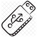 Usb Electronic Hardware Portable Usb Icon