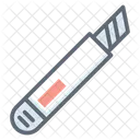 Papierschneider Cutter Schreibwaren Symbol