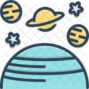 Space Astronaut Spaceman Icon