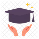 University Degree Cap Icon