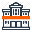 University Building Campus Faculty Icon