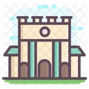 Oxford University Higher School Educational Building Icon