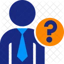 Executive Question Business Icon