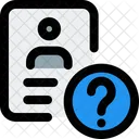 Unknown Id Card  Icon