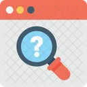 Unknown Search Website Icon