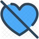 Unlike Love Heart Icon