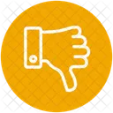 Thumbs Down Unlike Dislike Icon