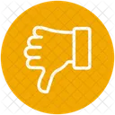 Thumbs Down Unlike Dislike Icon