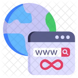 Unlimited Domain  Icon