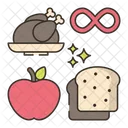 Unlimited Food  Icon