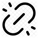 Unlink Chain Linked Icon