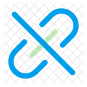 Unlink Link Chain Icon