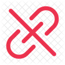 Unlink Link Chain Icon