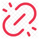 Unlink Chain Linked Icon