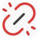Unlink Chain Linked Icon