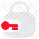 Unlock Padlock Key Icon