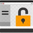 Unlock Open Release Icon