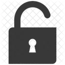 Unlock Key Lock Icon
