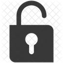 Unlock Padlock Safety Icon