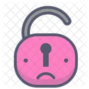 Unlock Open Pad Lock Icon