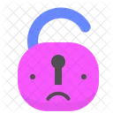 Unlock Open Pad Lock Icon