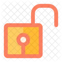 Unlock Security Protection Icon