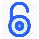 Unlock Key Security Icon