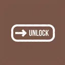Unlock Slide Bar Icon