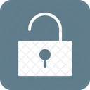 Unlock Safety Padlock Icon