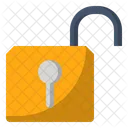 Interface Open Padlock Icon
