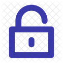 Unlock Unlocked Padlock Icon