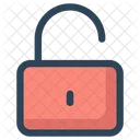 Unlock Unlocked Secure Icon
