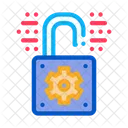 Open Padlock Software Symbol