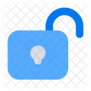 Unlock Unsafe Security Icon