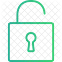 Unlock Access Lock Icon