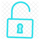 Unlock Lock Secure Icon