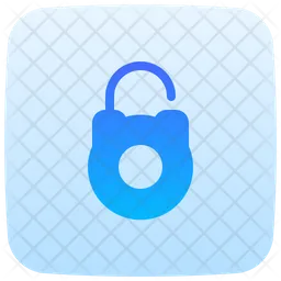 Unlock  Icon