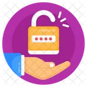 Password Protection Unlock Broken Lock Icon