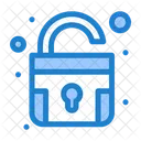 Unlock Open Lock Security Icon
