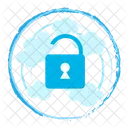 Sign Sky Unlock Lock Safety Icon