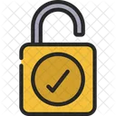 Unlock Padlock Unsecure Icon