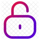 Unlock Access Control Security Icon