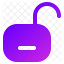 Unlock Padlock Caps Lock Icon