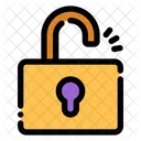 Unlock Padlock Password Icon